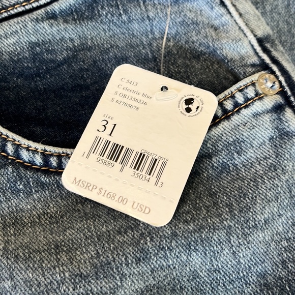 Free People Thunderbird Flare in Electric Blue Size 31 NWT - Picture 11 of 13